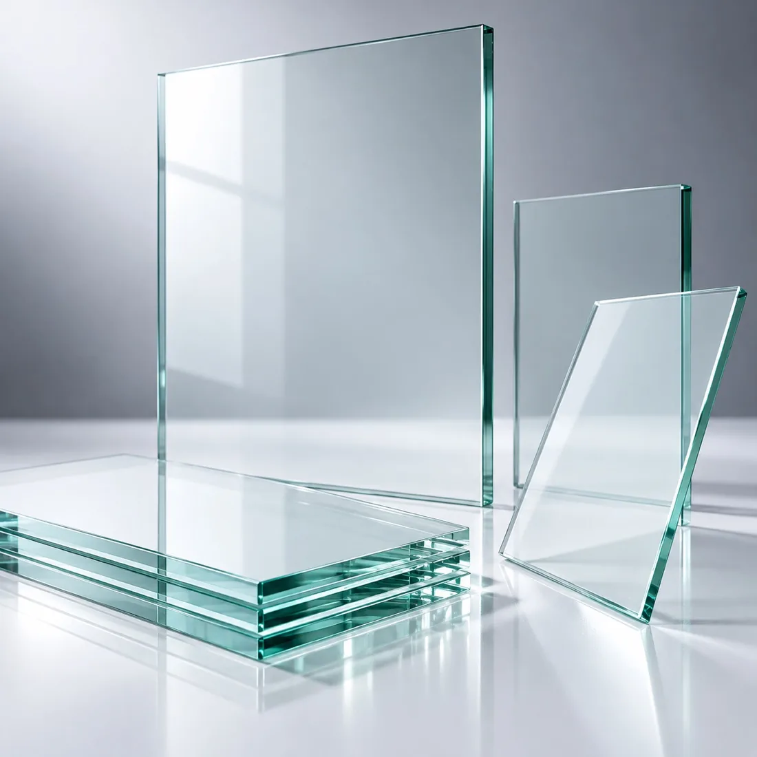 Clear float glass