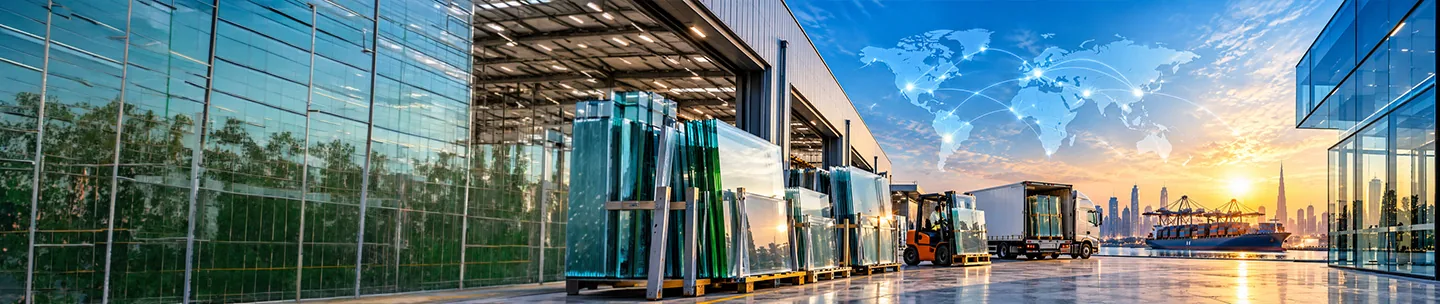 Global glass sourcing network